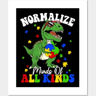 Normalize Minds Of All Kinds Posters and Art